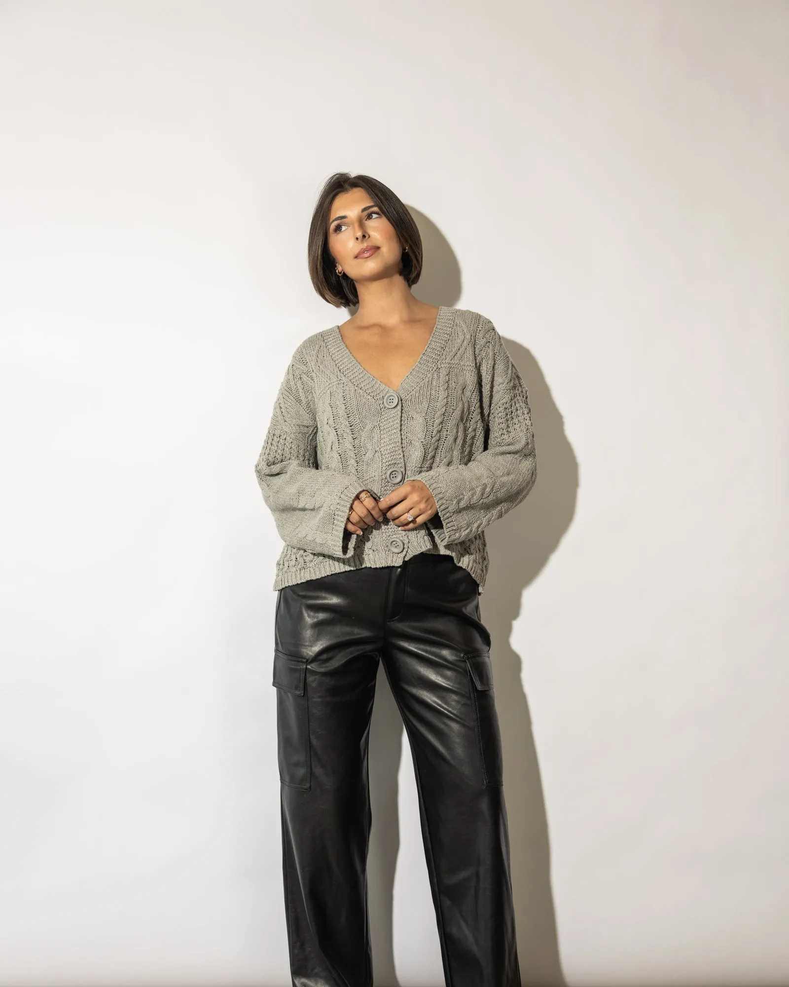 Luna Cable knit cardigan