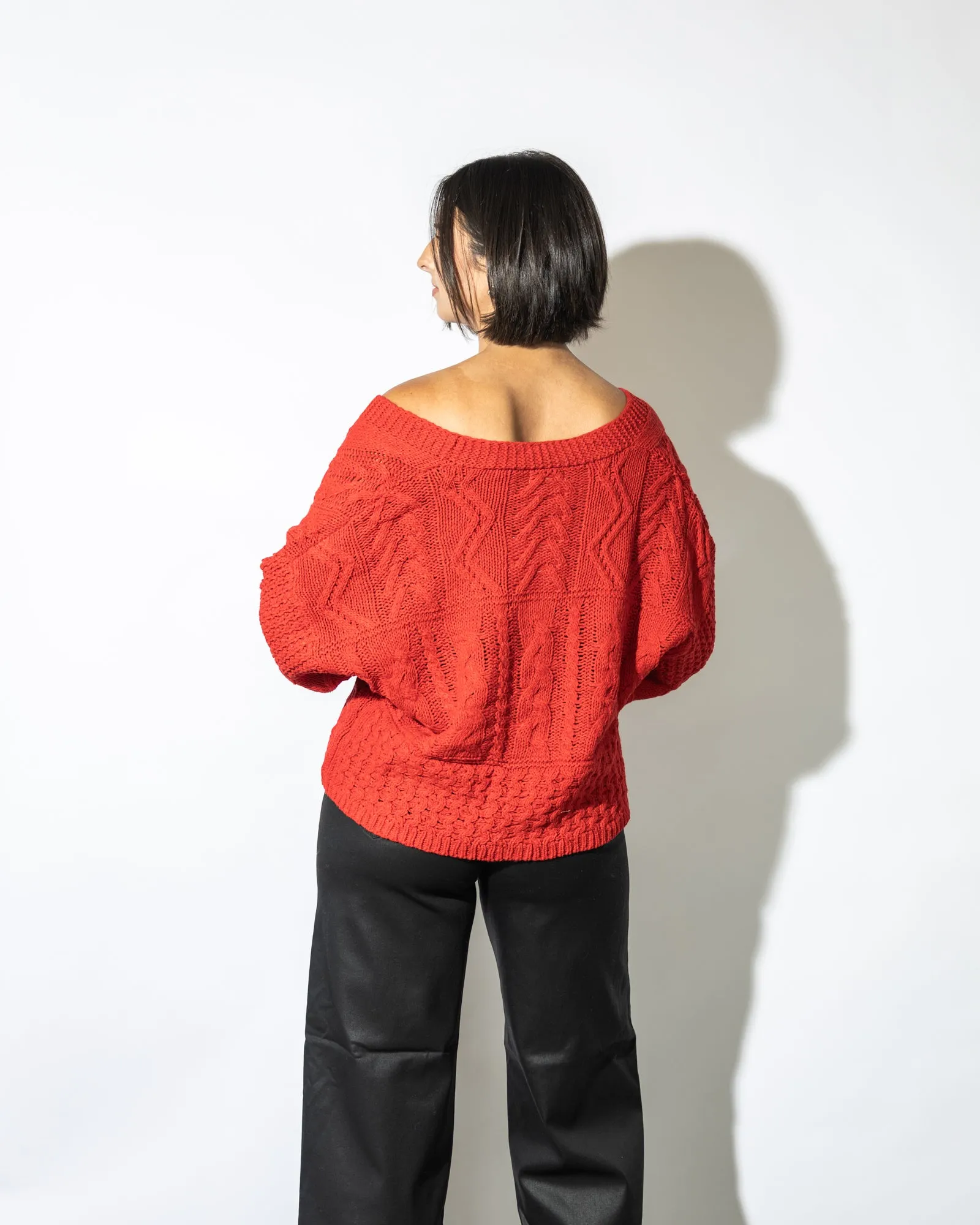 Luna Cable knit cardigan