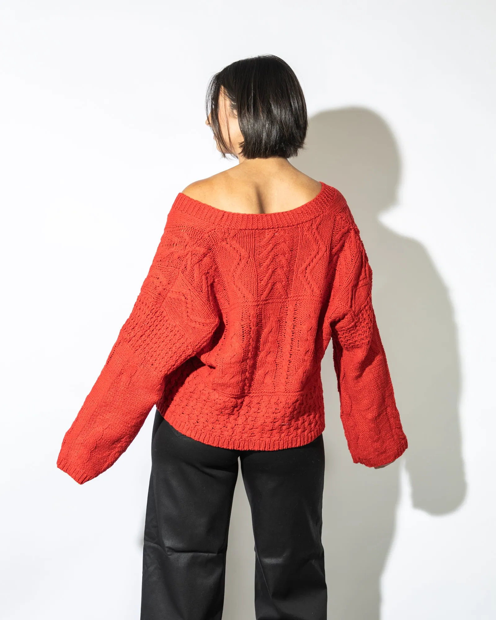 Luna Cable knit cardigan
