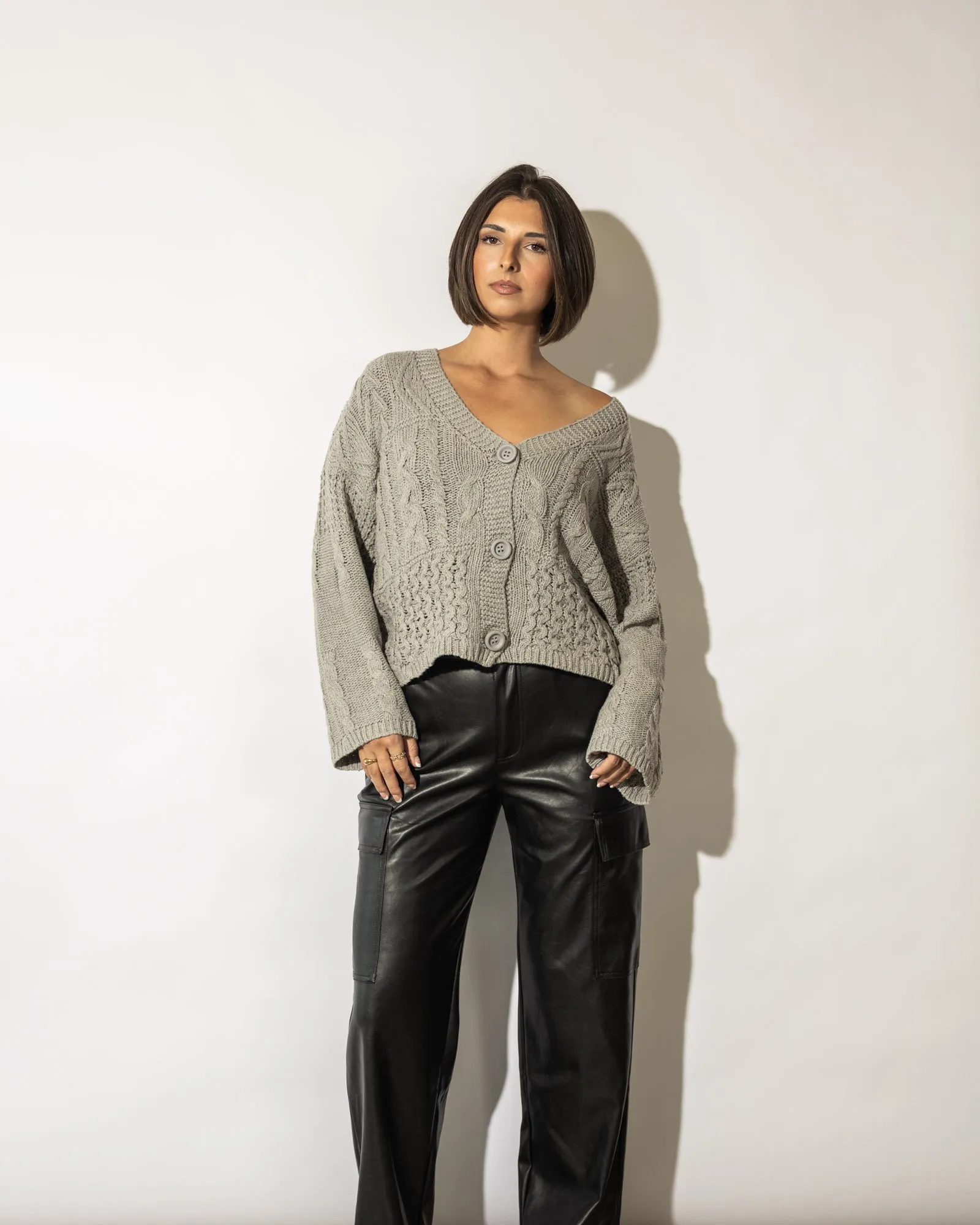 Luna Cable knit cardigan