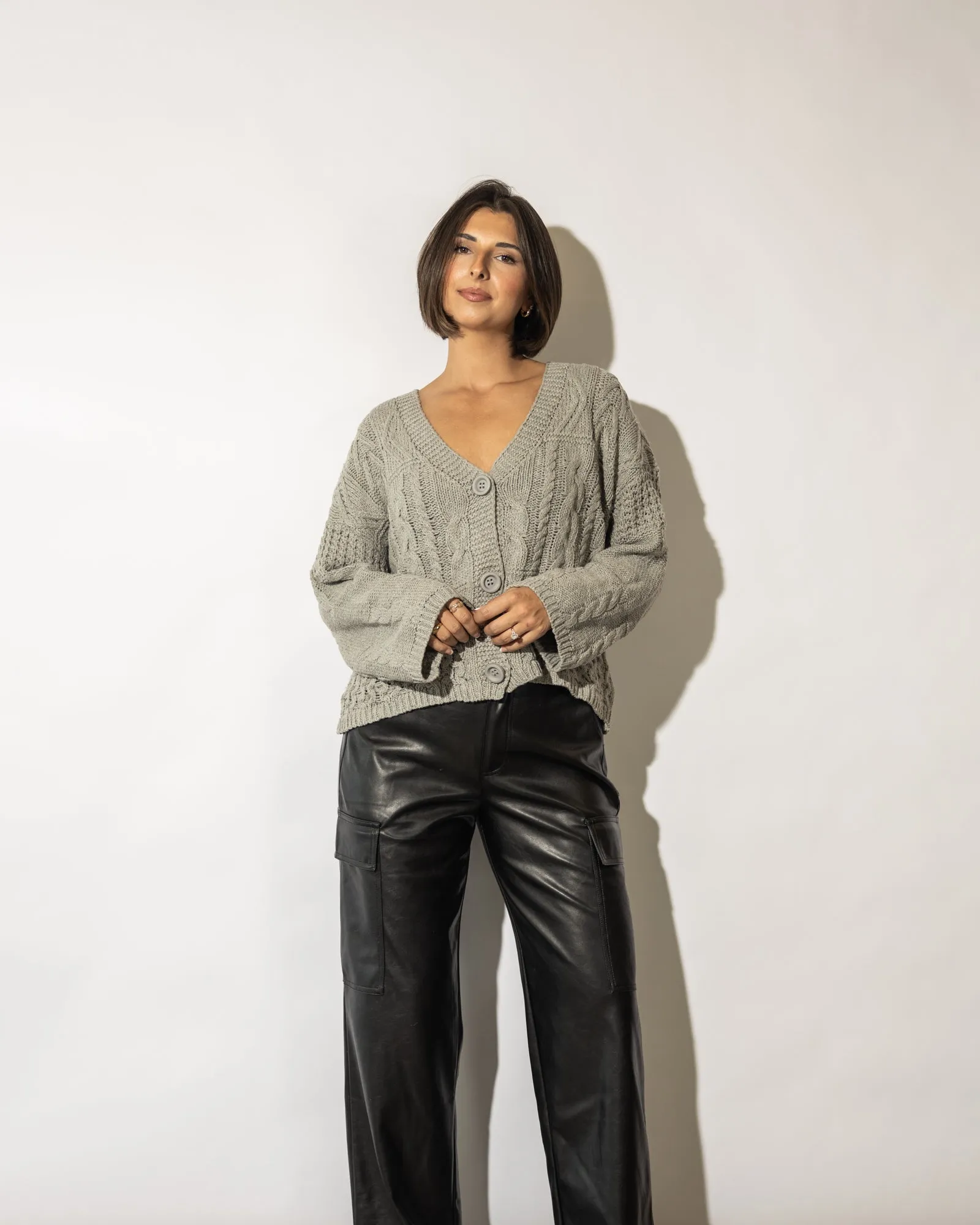 Luna Cable knit cardigan
