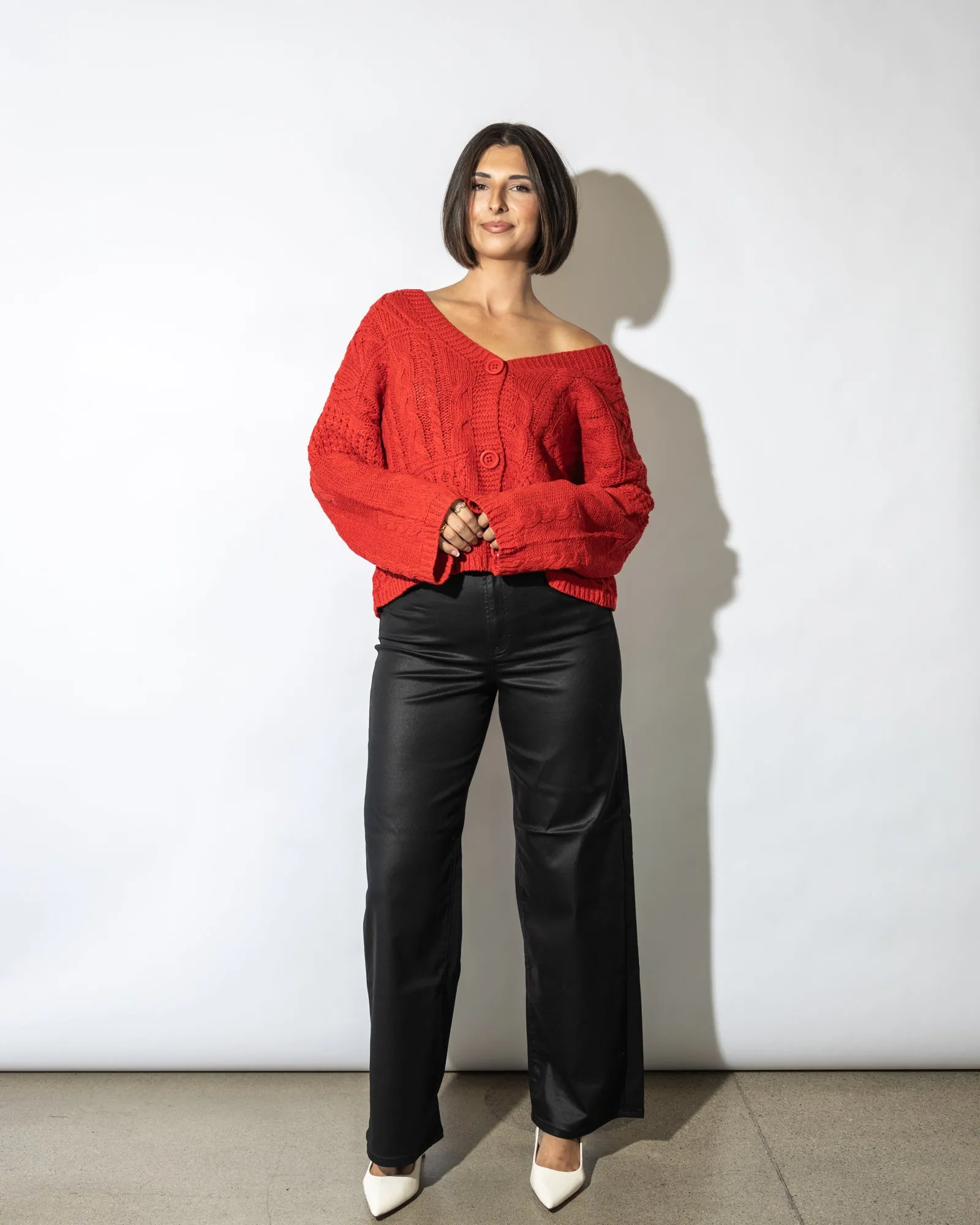 Luna Cable knit cardigan