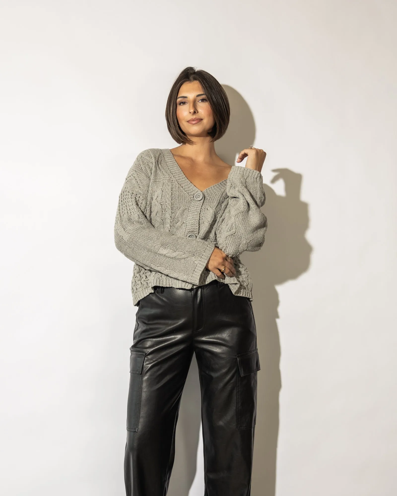 Luna Cable knit cardigan