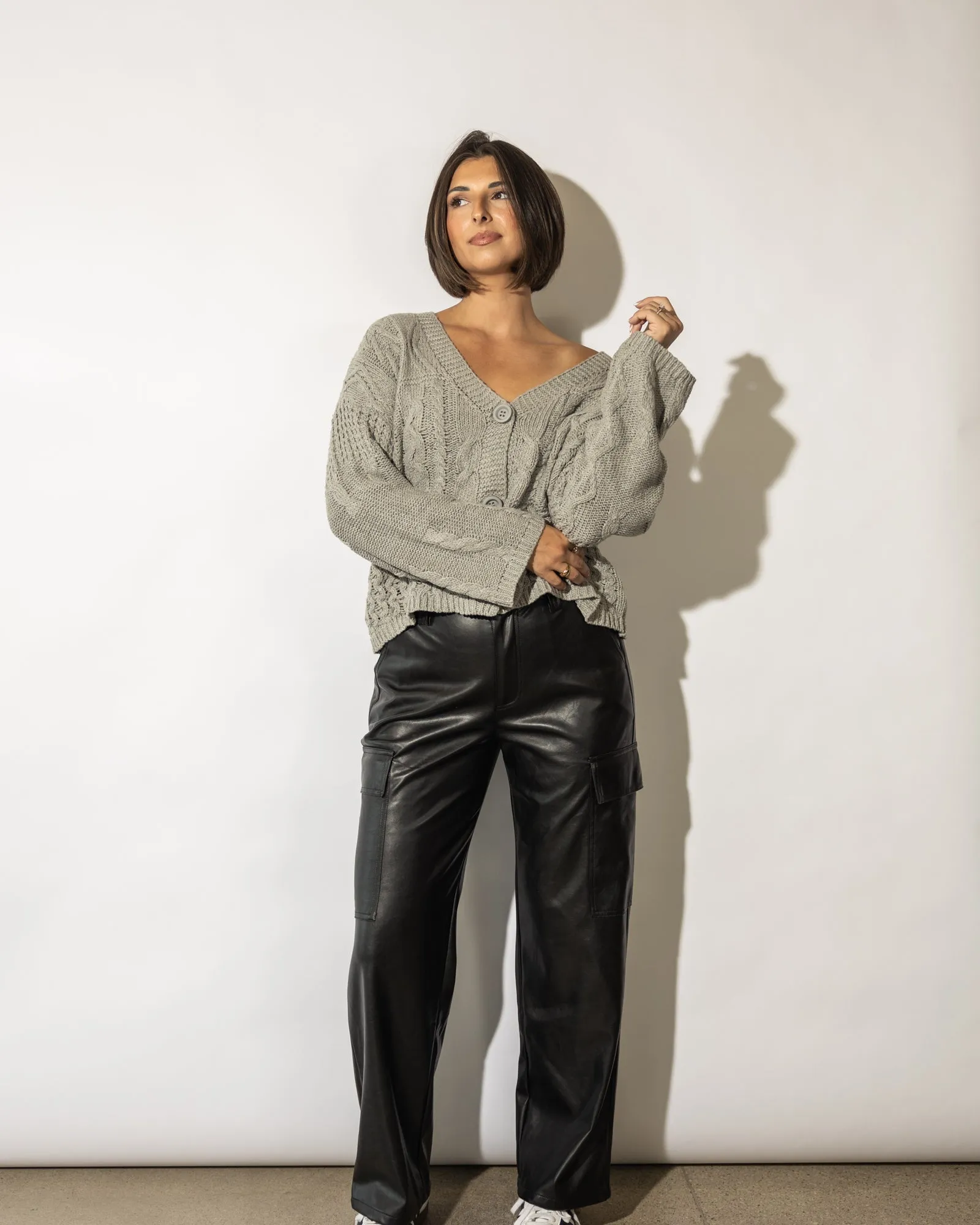 Luna Cable knit cardigan
