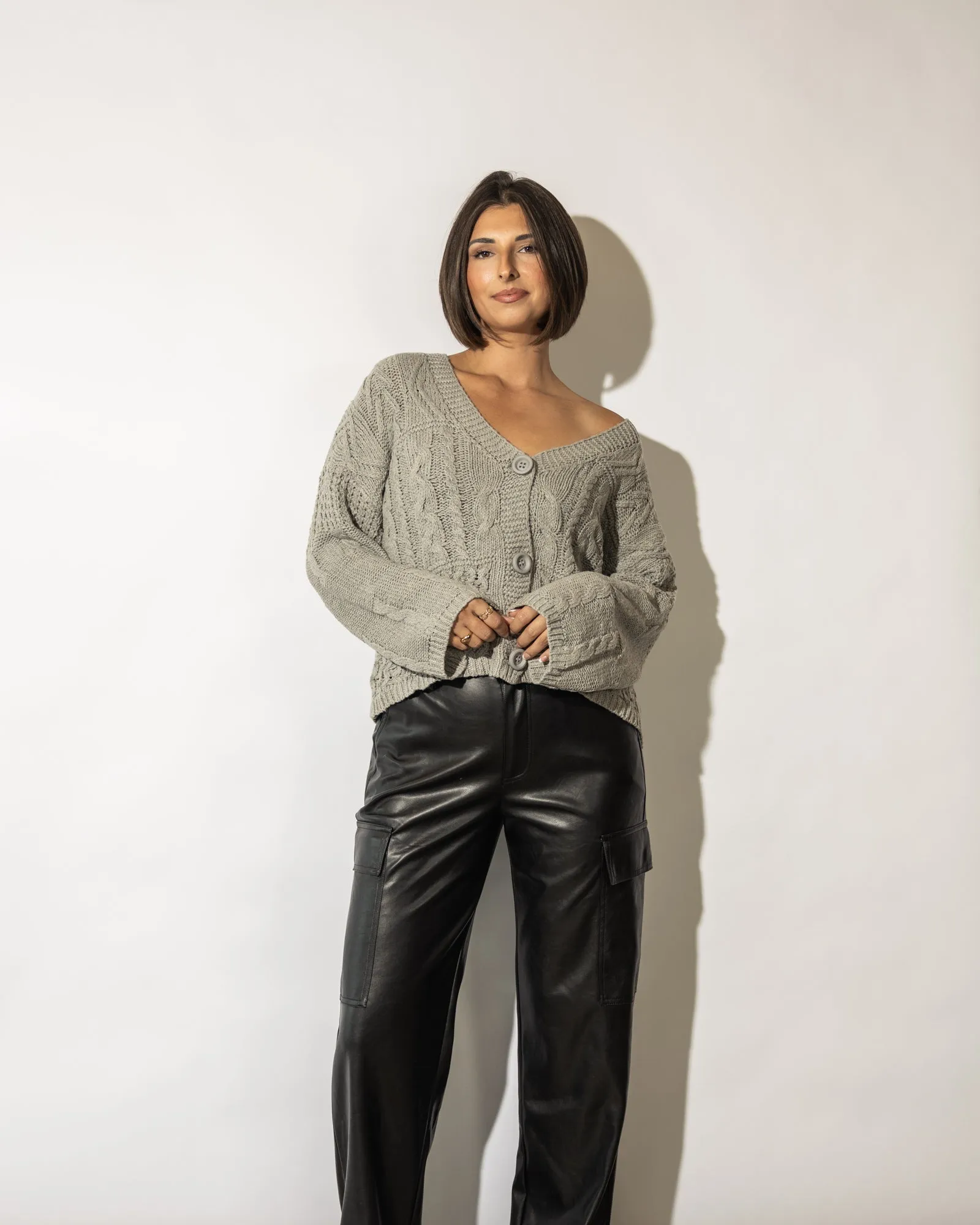Luna Cable knit cardigan