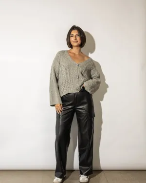 Luna Cable knit cardigan