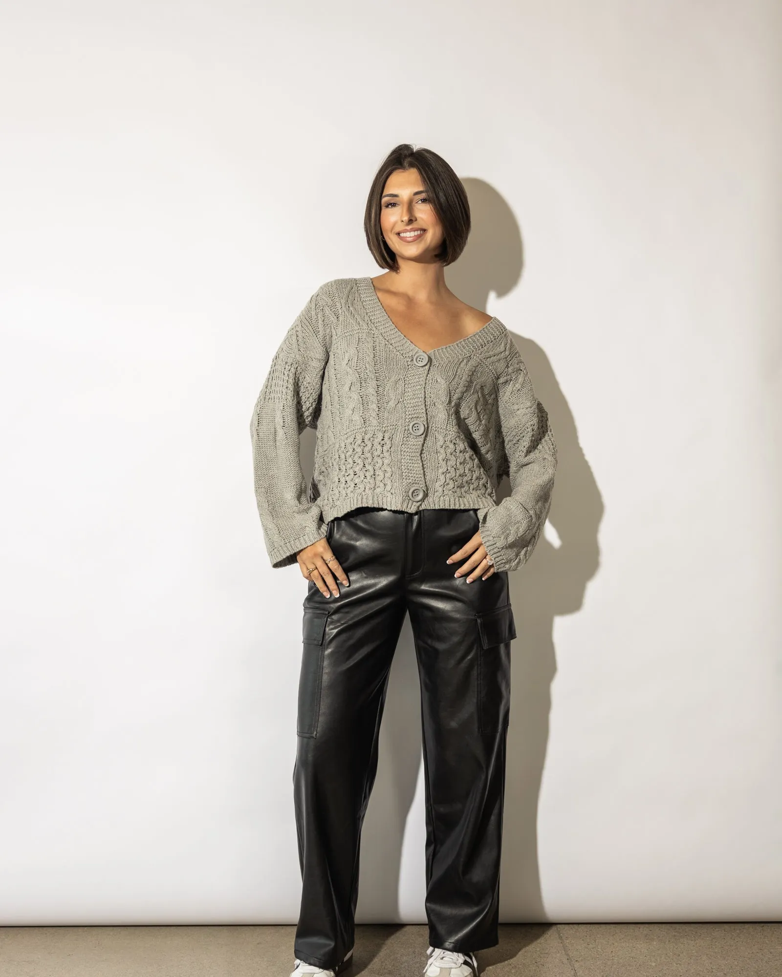 Luna Cable knit cardigan