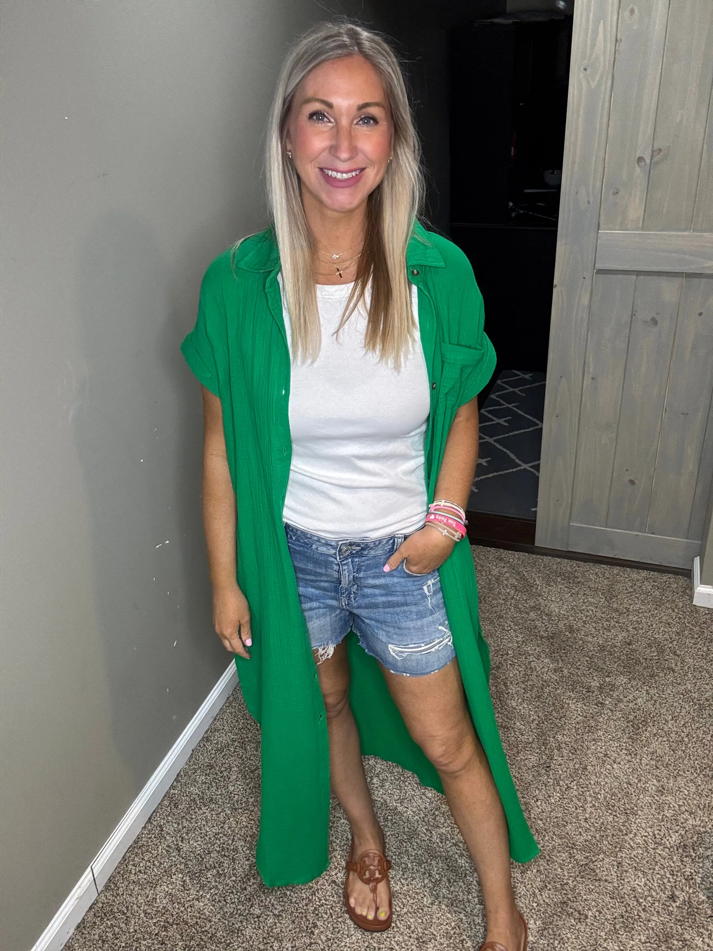 Maxi Shirt Dress