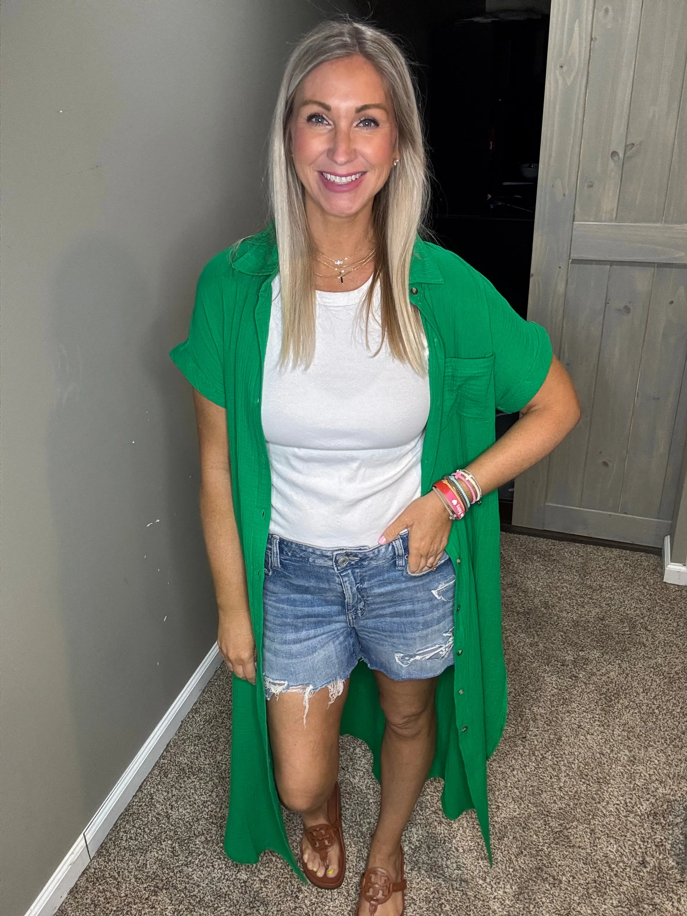 Maxi Shirt Dress