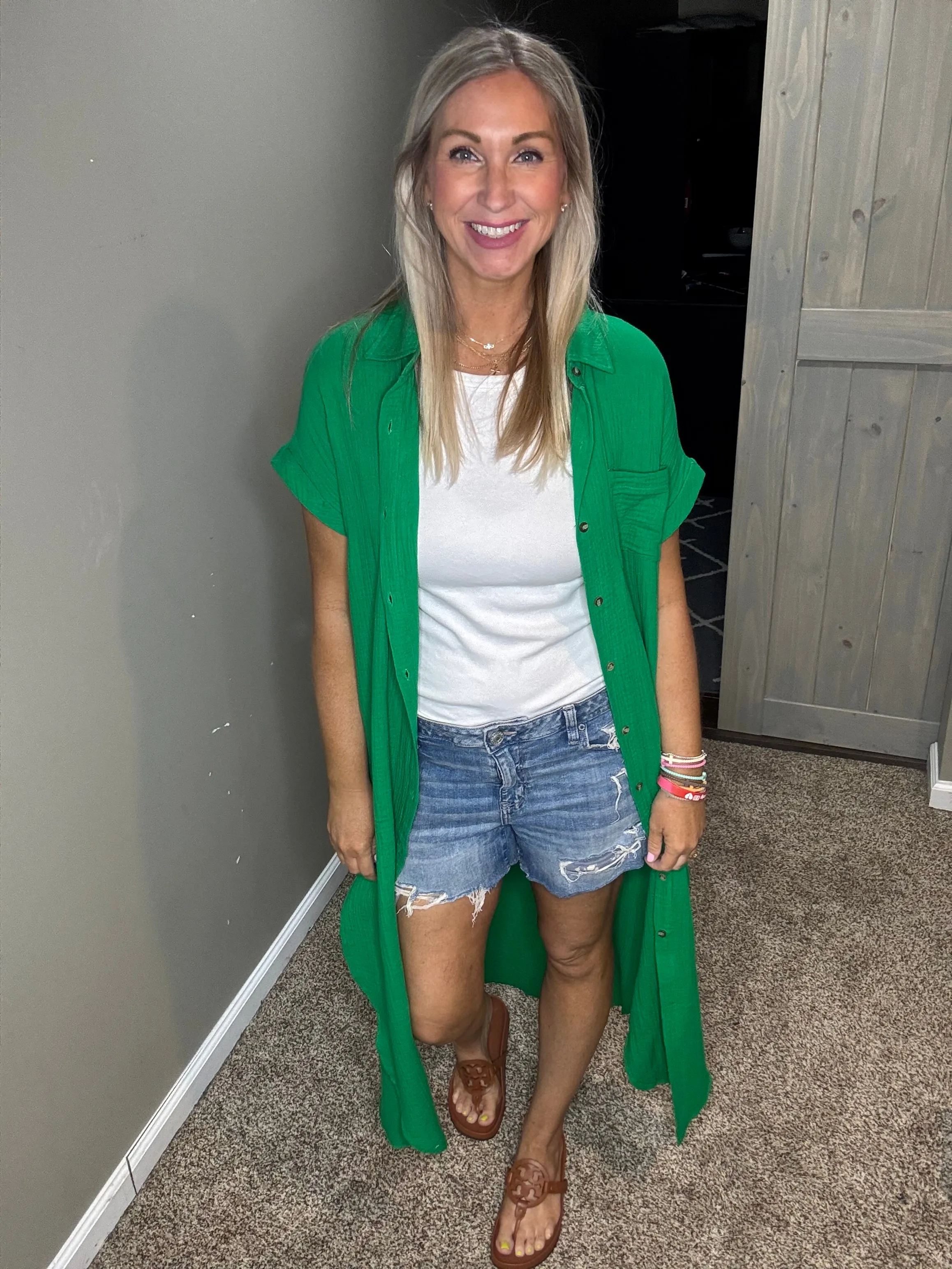 Maxi Shirt Dress