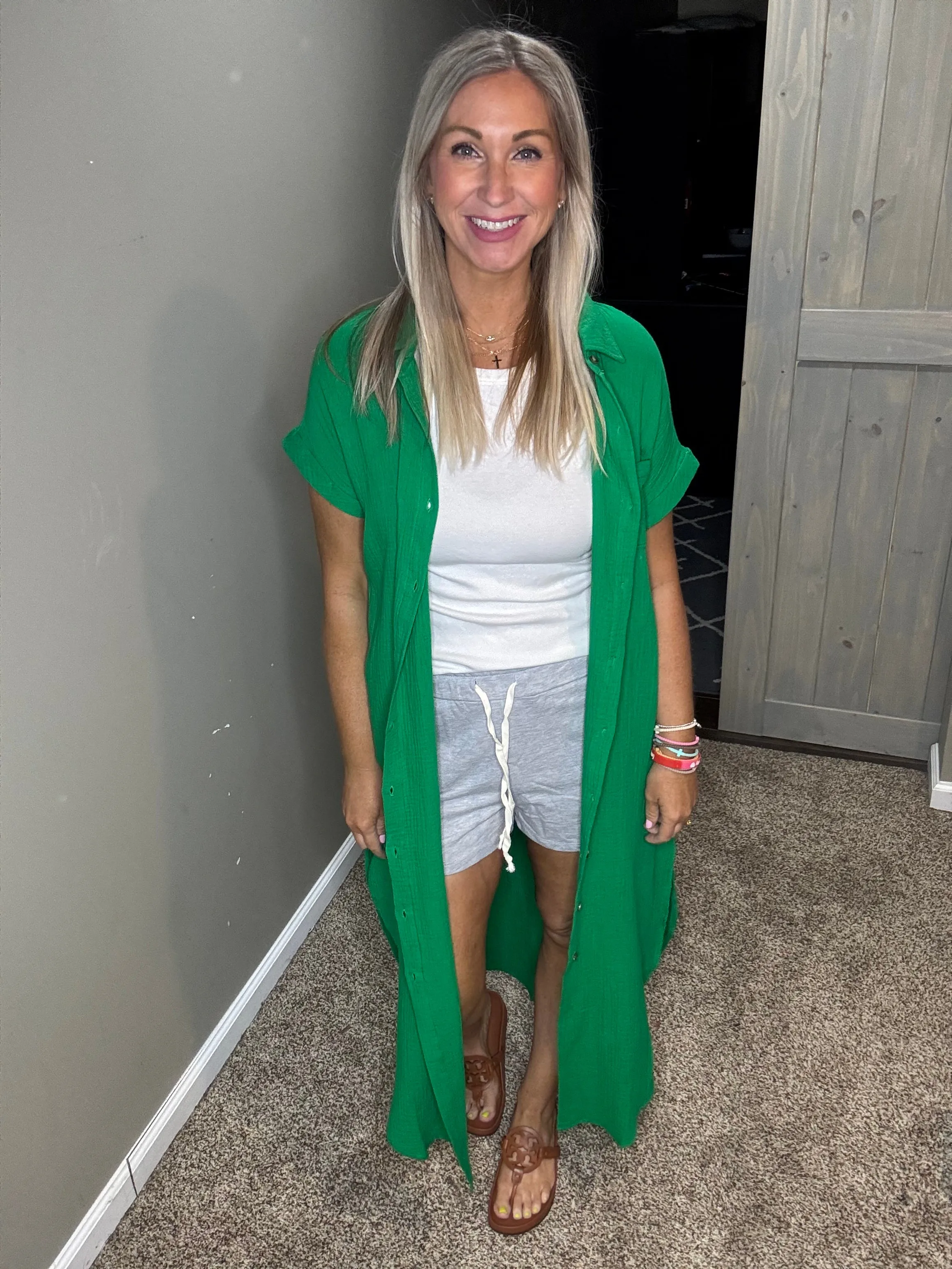 Maxi Shirt Dress