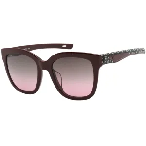MCM Women's Sunglasses - Wine/Black Visetos Acetate Full Rim Frame | MCM697SLA 618