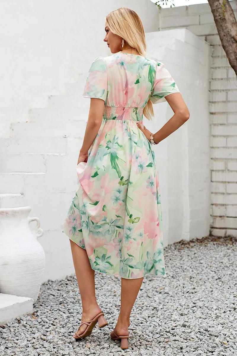 Meadow Dreams Belted Midi