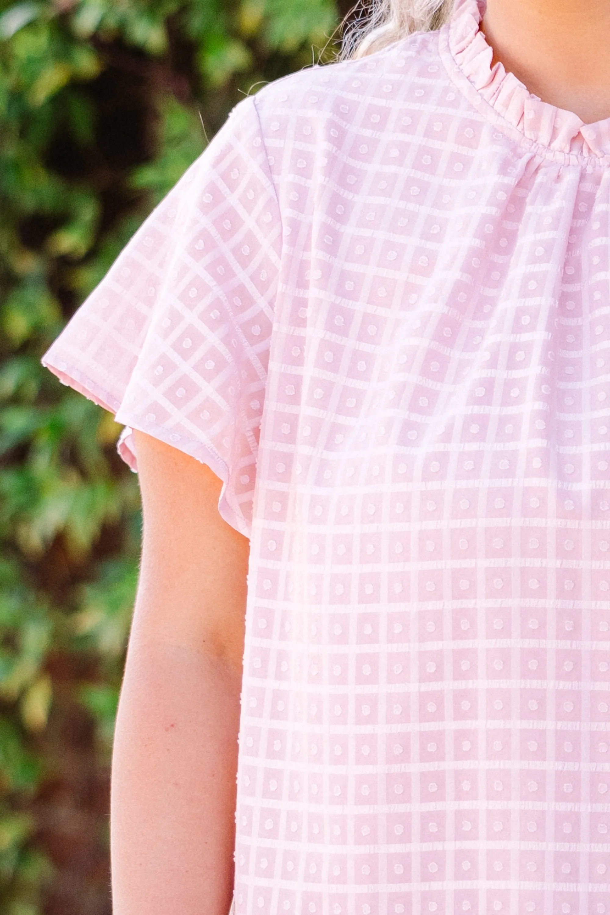 Meet Me In Wonderland Top, Pink