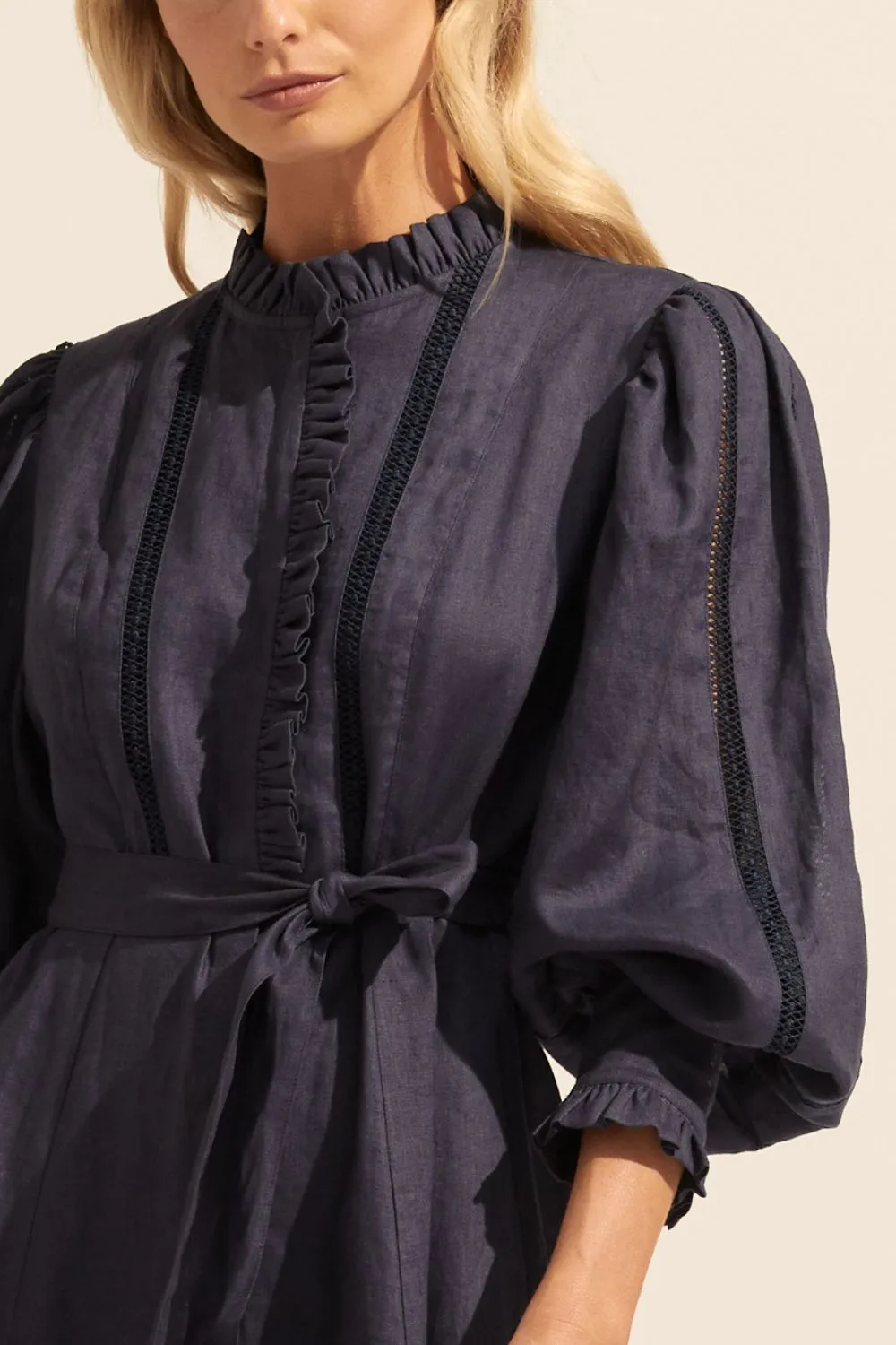 melody dress - indigo