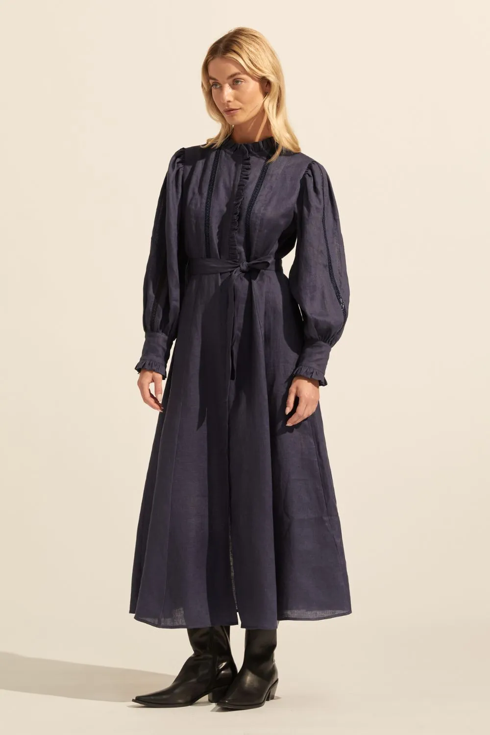melody dress - indigo