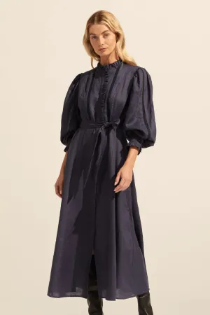 melody dress - indigo