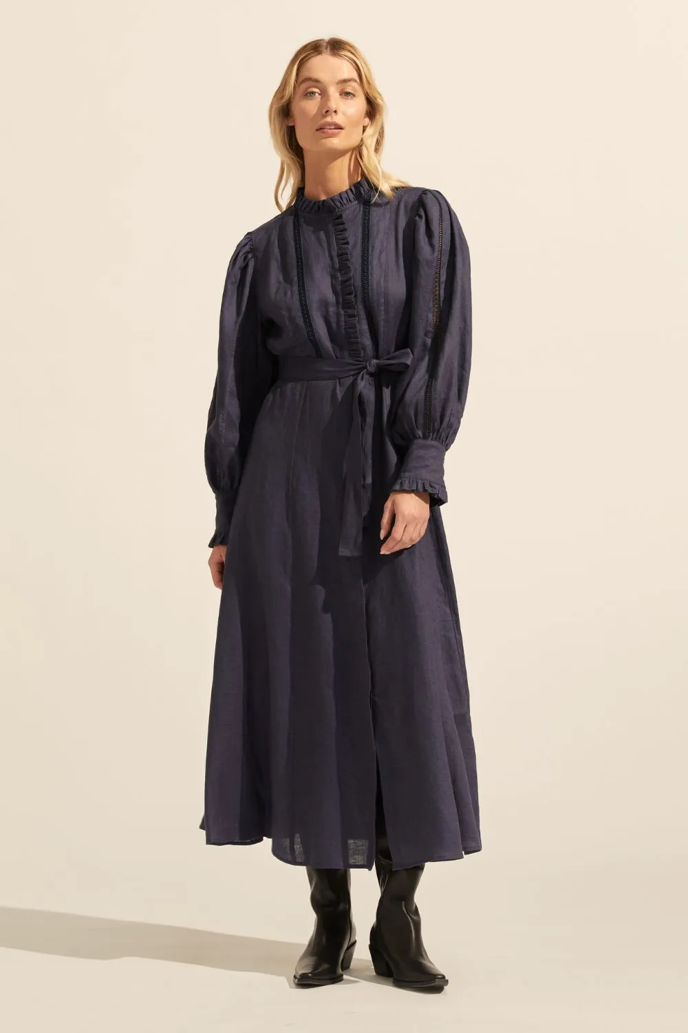 melody dress - indigo