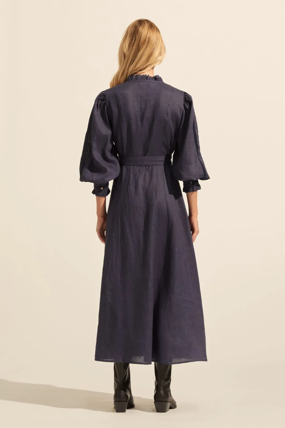 melody dress - indigo
