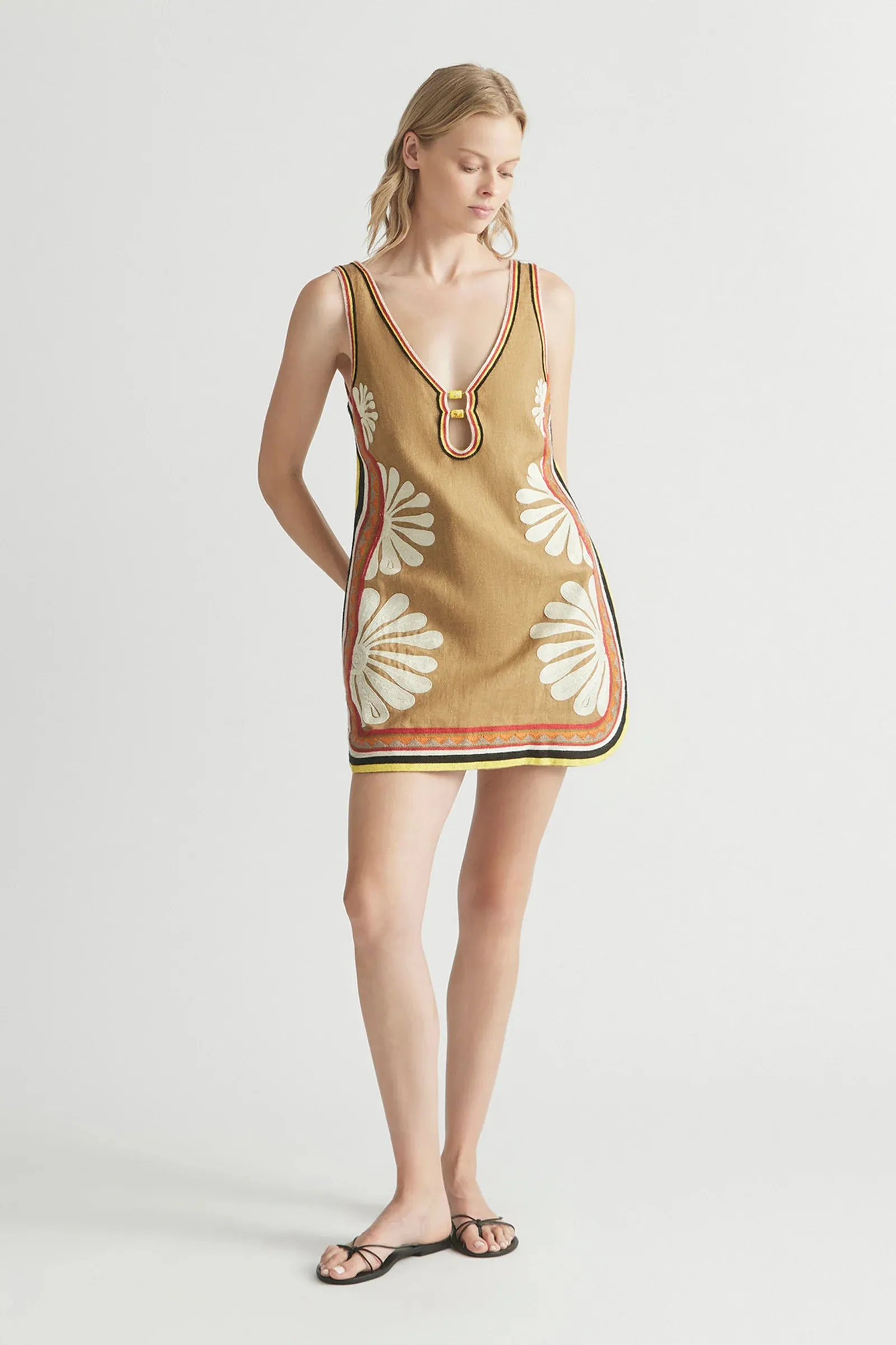 Melody V-Neck Mini Dress