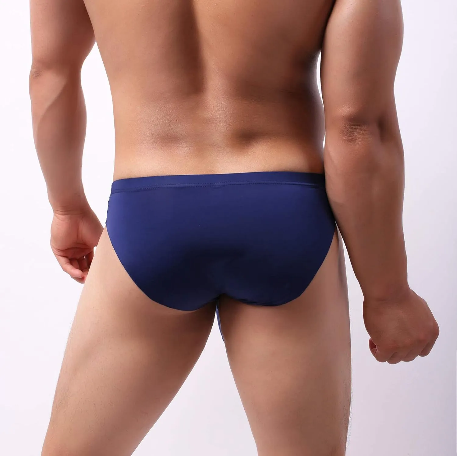 Mens Boxers Mens Boxer Briefs Soft Mesh Mid-Rise Underwear