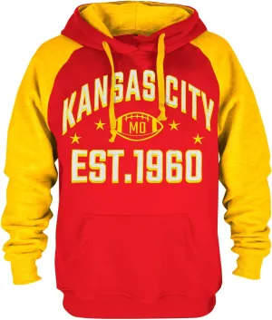 Mens City Football Fully Embroidery Soft Classic Pullover Sweatshirt Hoodie