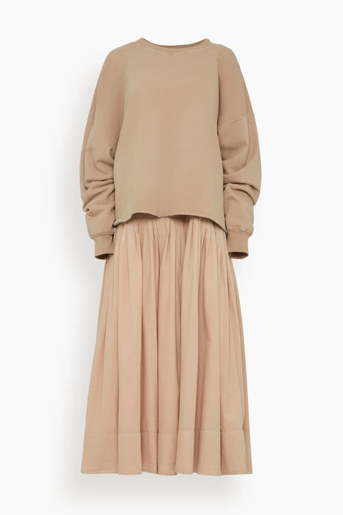 Mila Dress in Buff