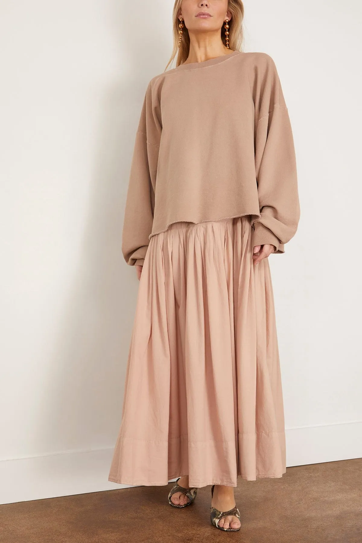 Mila Dress in Buff