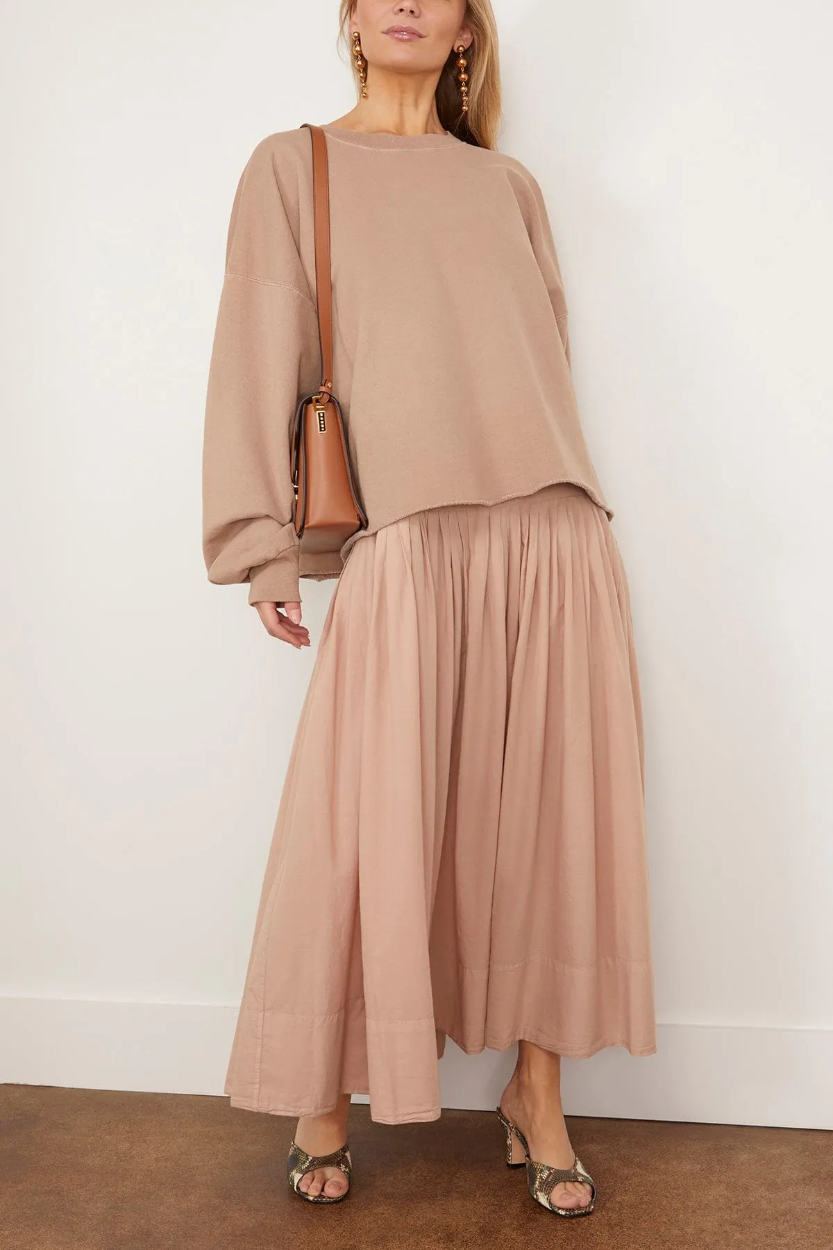 Mila Dress in Buff