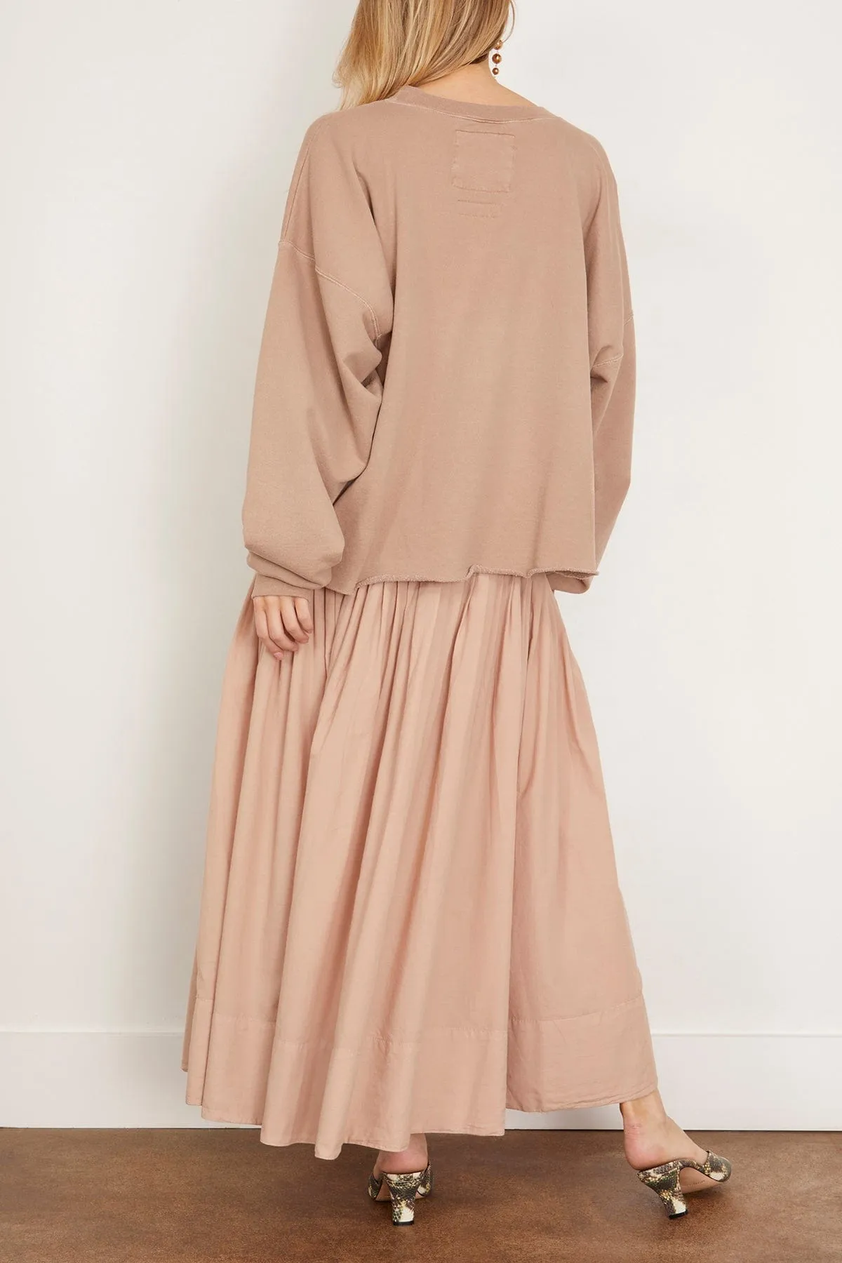 Mila Dress in Buff