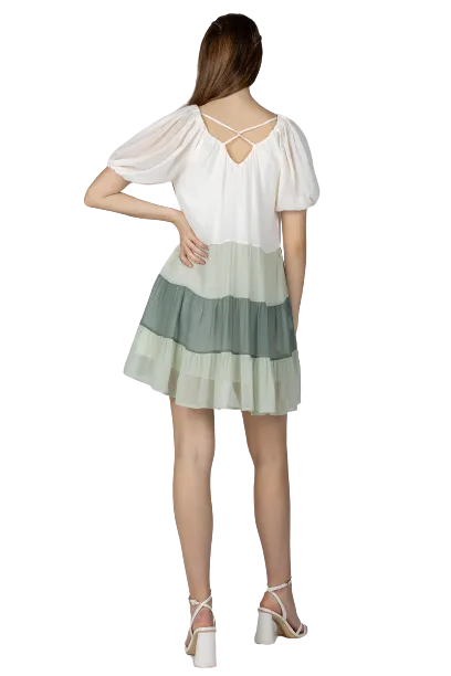 Miss Me Women's Colorblock Dress