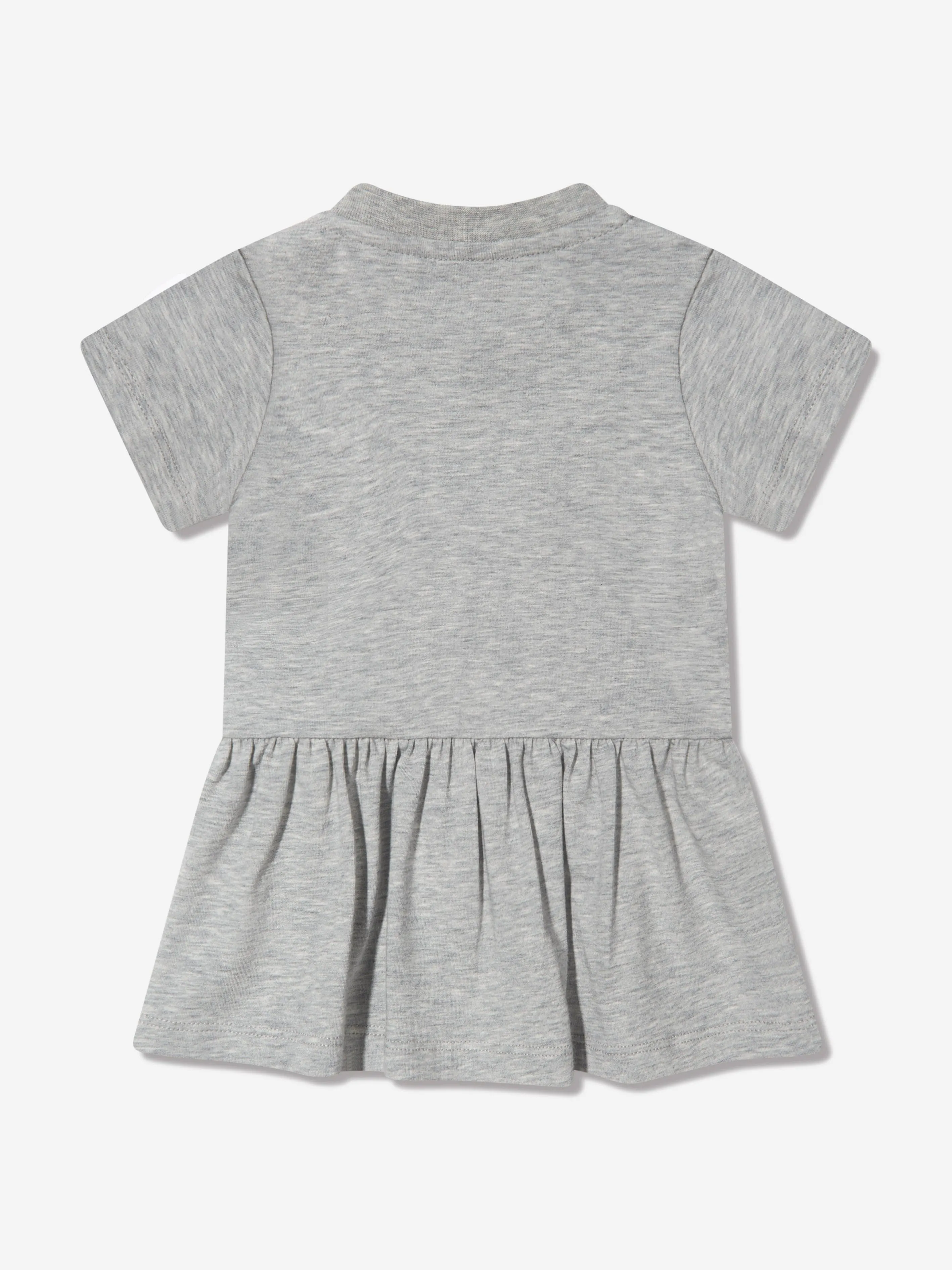 Moncler Enfant Baby Girls Logo Dress in Grey