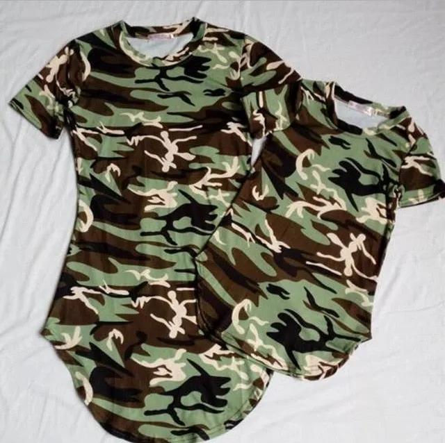 Mother Daughter T shirt Dresses