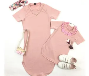 Mother Daughter T shirt Dresses