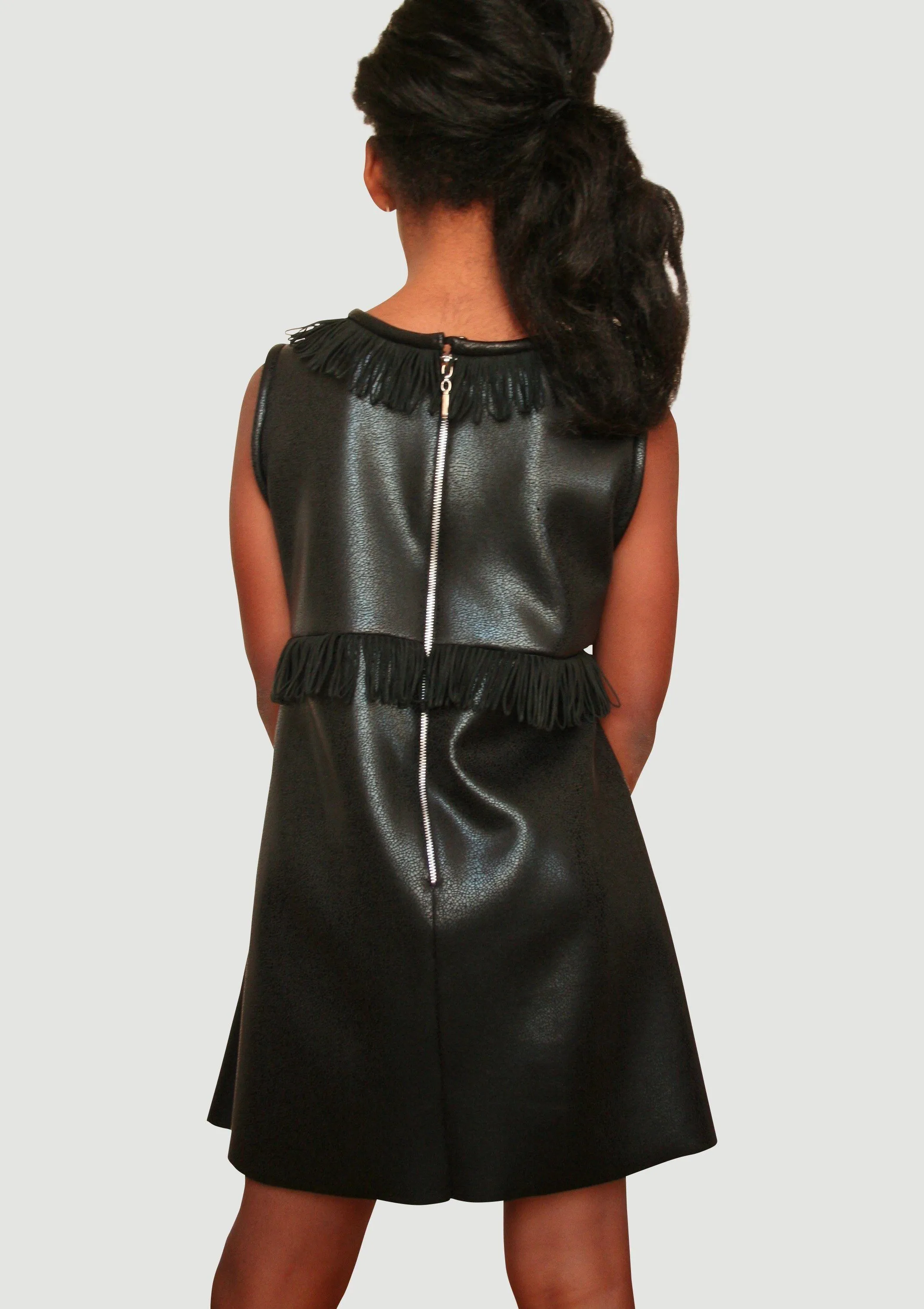 Naomi Front Drape Dress