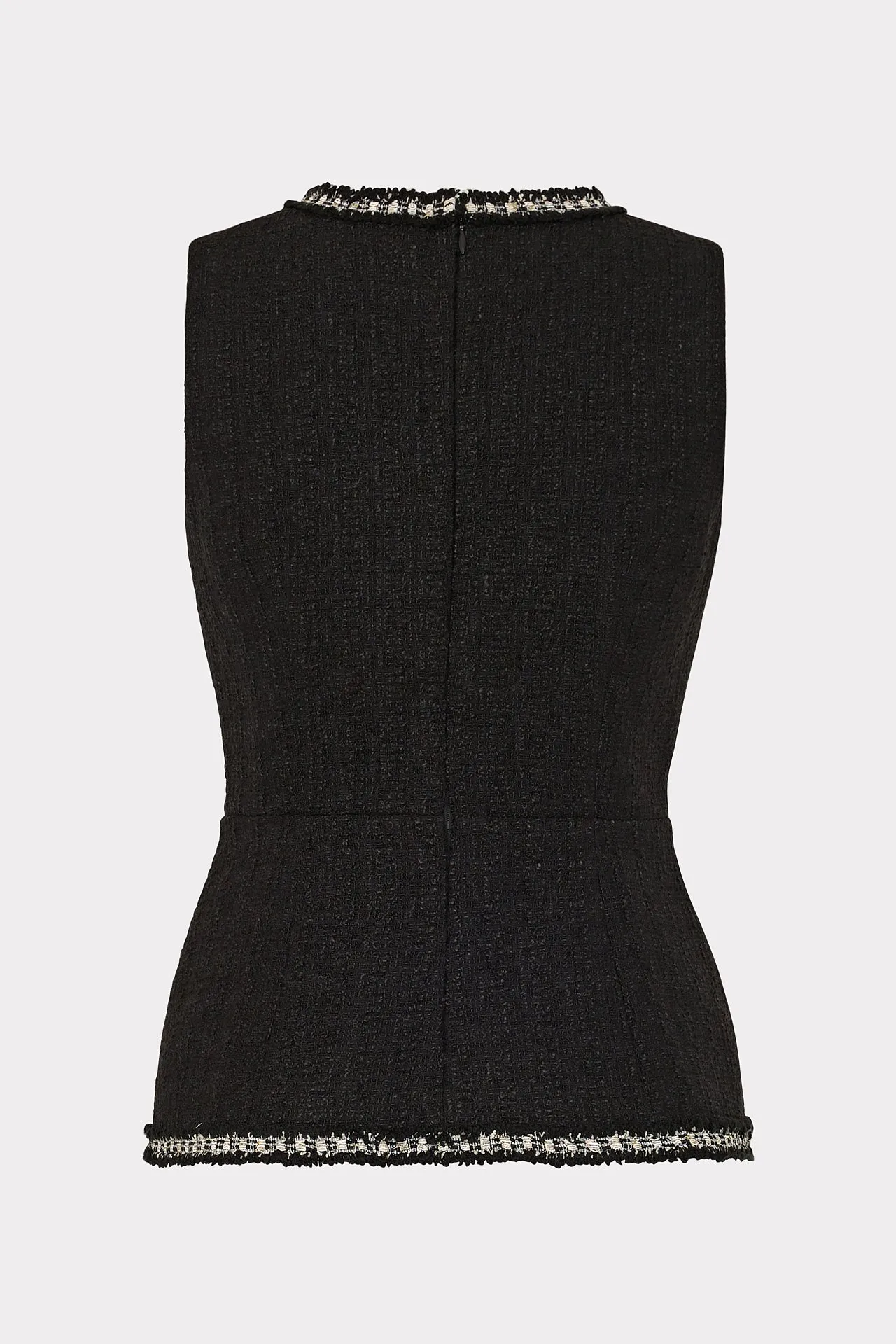 Nette Boucle Sleeveless Top
