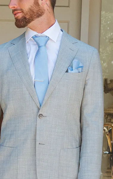 Nico Neck Tie ~ Baby Blue