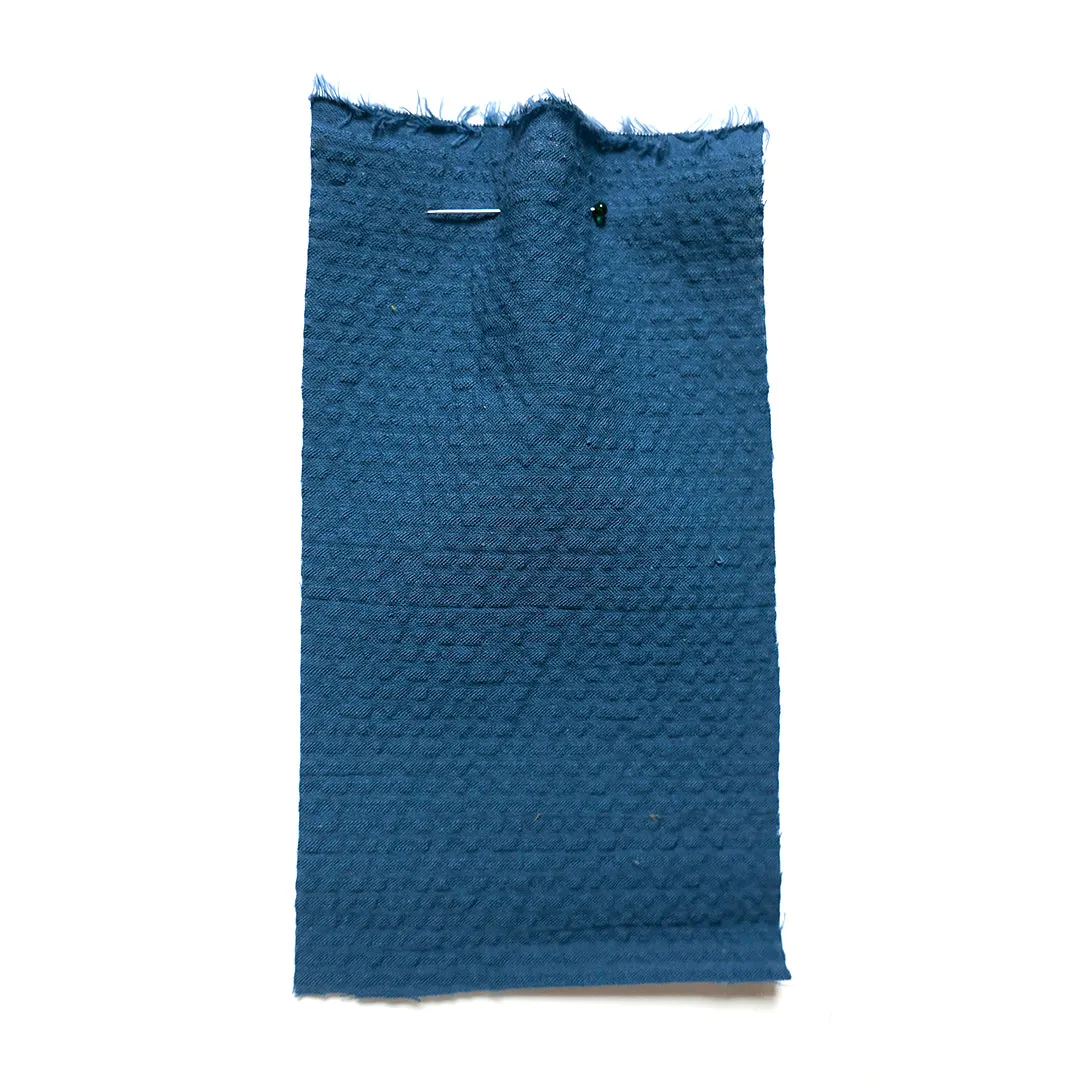 Nonki Seersucker Cerulean