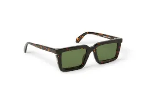Off-White Tucson Square Sunglasses Tucson Havana/Green