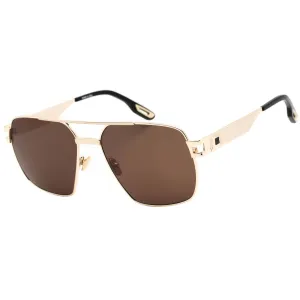 Porta Romana Men's Sunglasses - Brown Lens Aviator Shape | Porta Romana 503 Gold