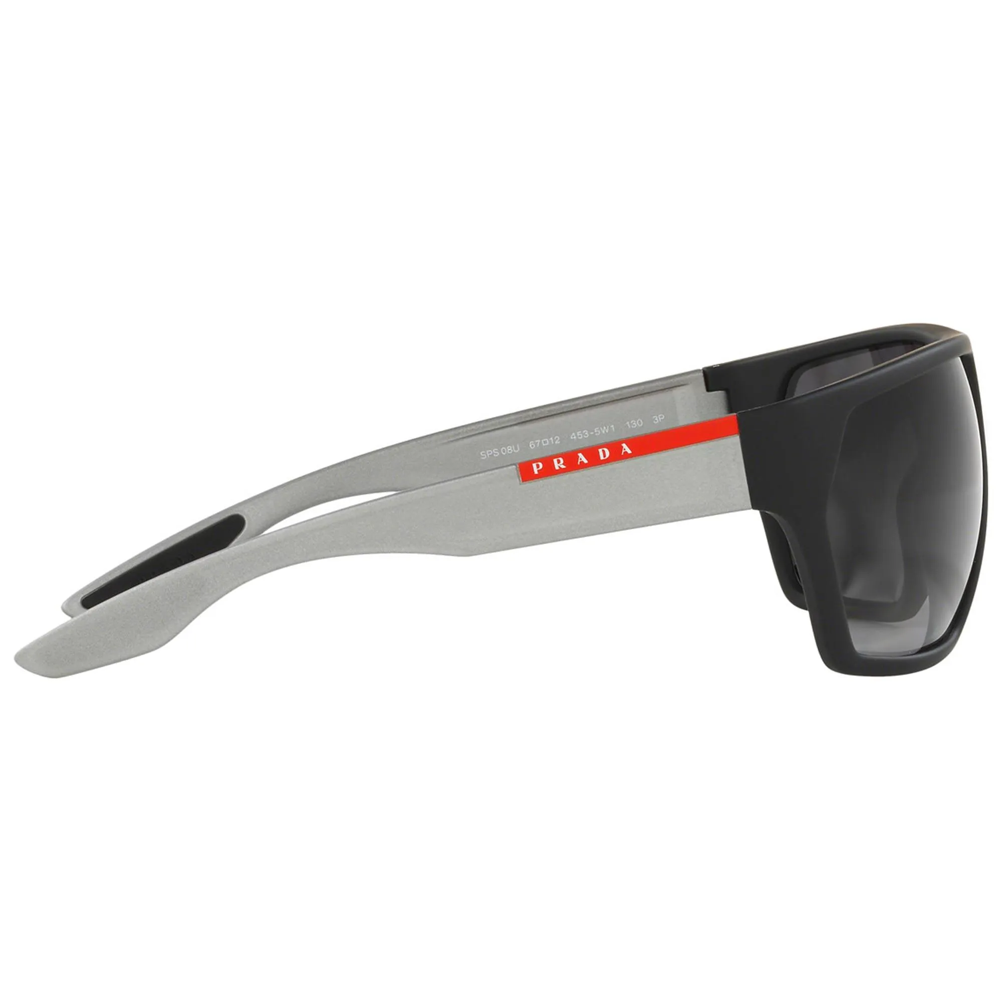 Prada Sport Men's Sunglasses - Linea Rossa Irregular Shape Frame PS08US 4535W1