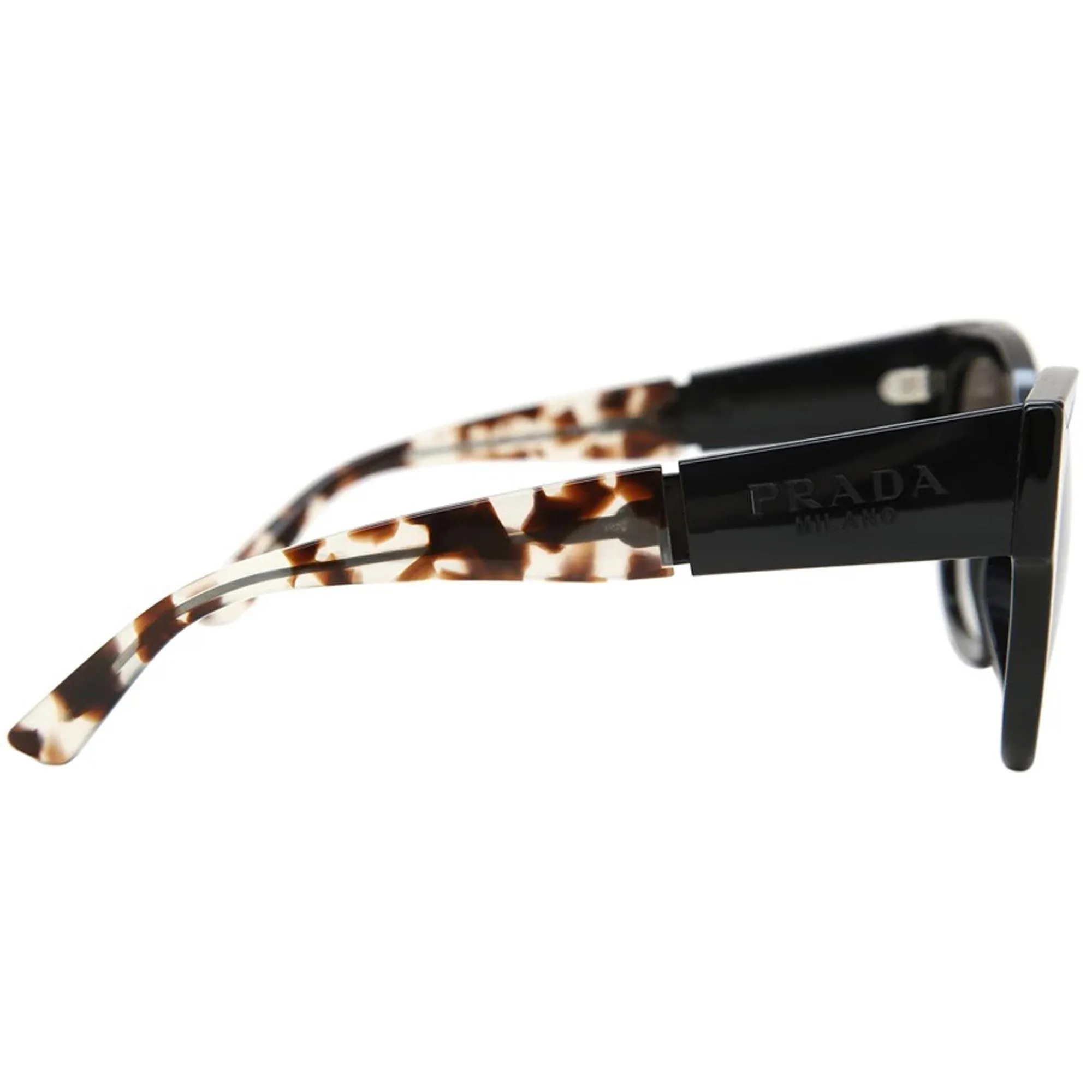 Prada Sport Women's Sunglasses - 54 mm Black Plastic Cat Eye Frame | 0PR 02WS 1AB0A754