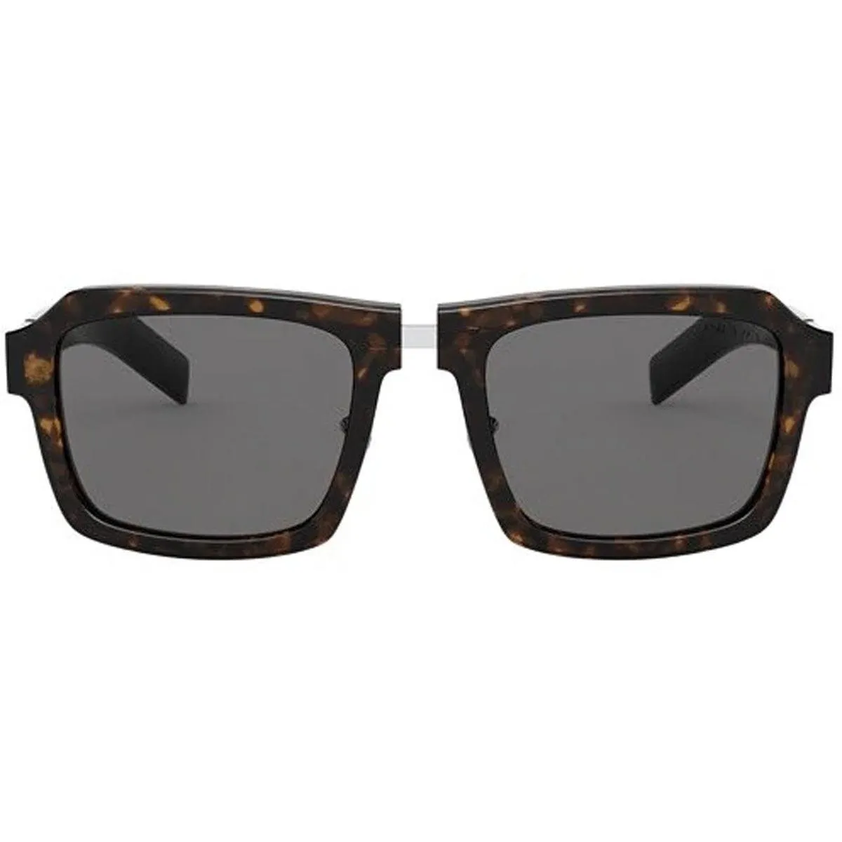 Prada Women's Sunglasses - Grey Lens Havana Acetate Full-Rim Frame | 09XS-2AU5S053