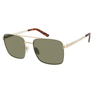 Prive Revaux Men's Sunglasses - The Future TAC Lens | The Future Champagne Gold