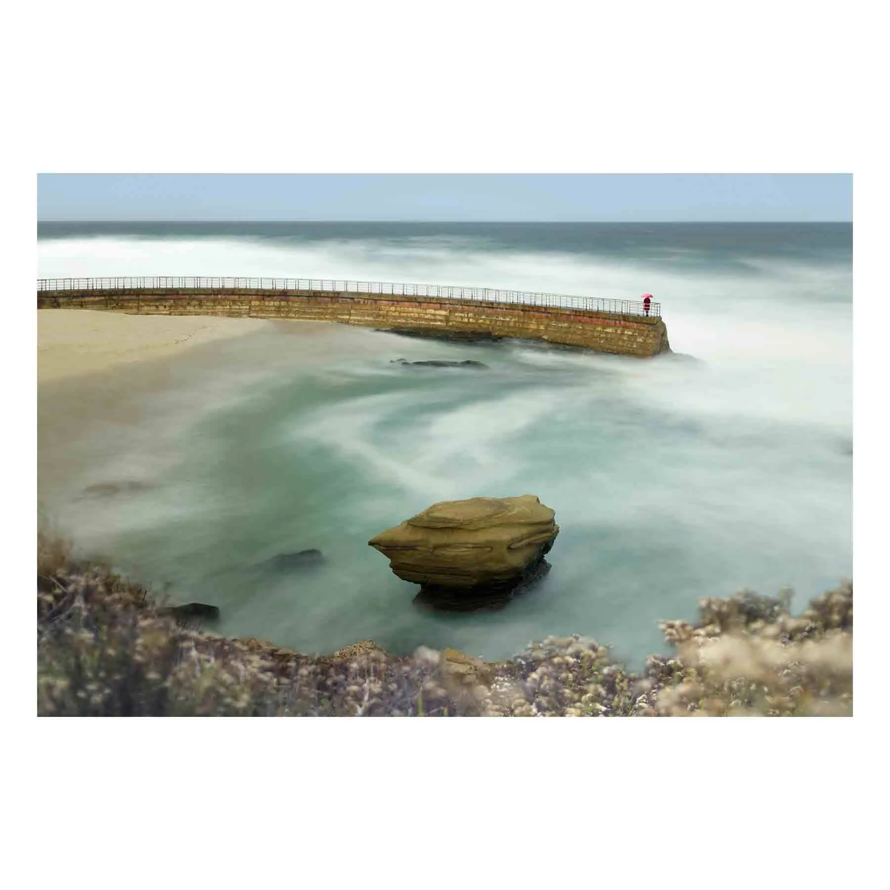"Ocean Breeze at the Children's Pool" | Coastal Photography Print