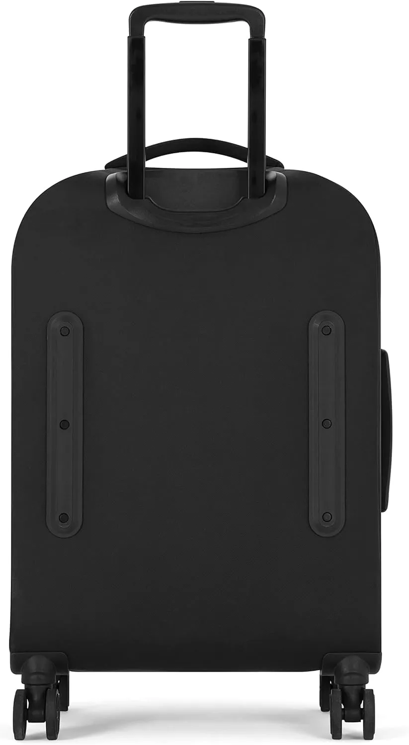 Sherpani Women Soft Side Check in Luggage, Carbon, 26 Inch