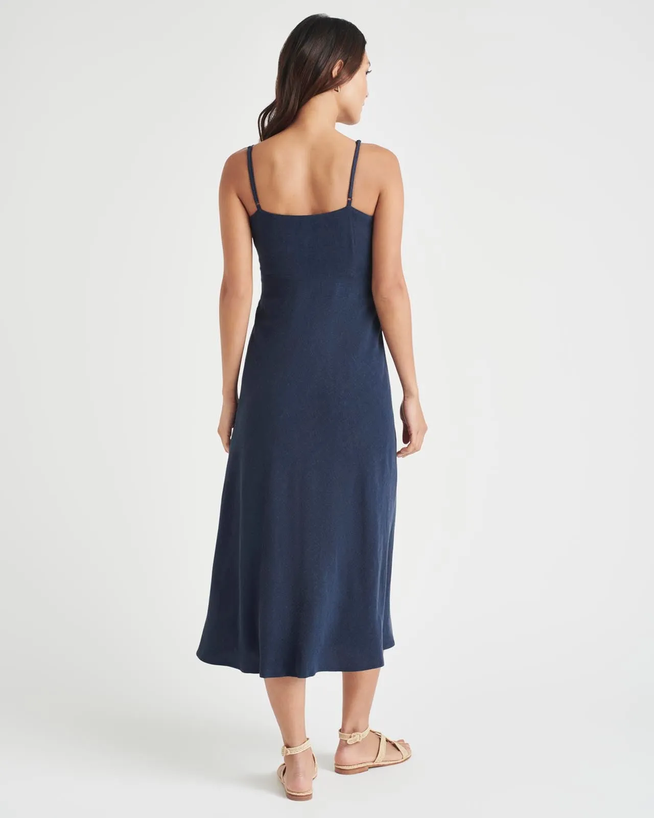 Splendid x Cella Jane Cut Out Midi Dress