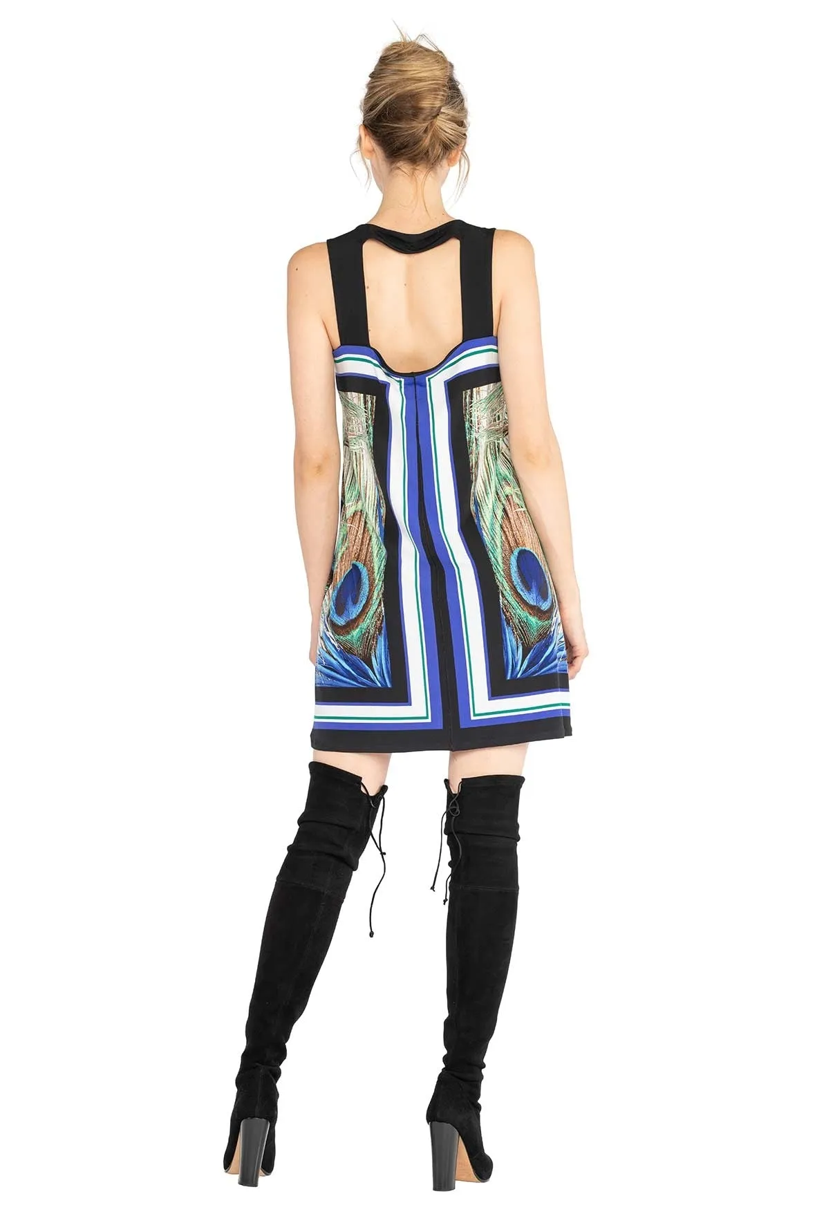 Square Halter Dress