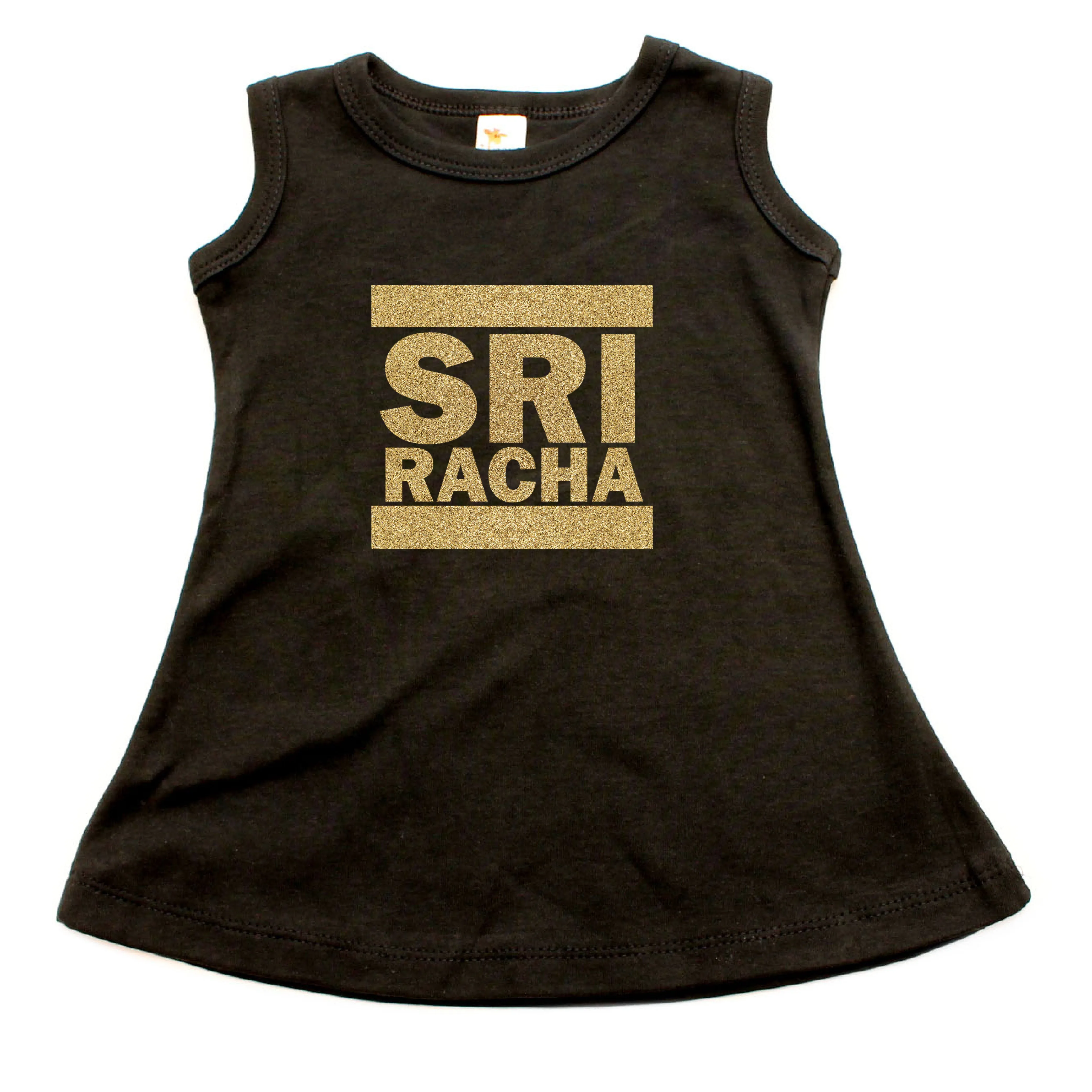 Sriracha DMC A-line Dress For Baby Girls
