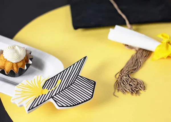 Stripe Graduation Cap Mini Attachment